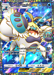 Crabominable EX Celestial Guardians Card List