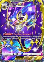 Lunala EX Celestial Guardians Card List