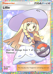 Lillie	 Celestial Guardians Card List