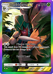 Decidueye EX Celestial Guardians Card List