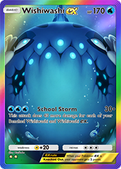 Wishiwashi EX Celestial Guardians Card List