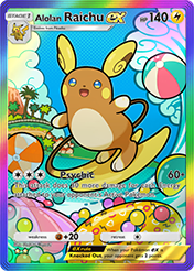 Alolan Raichu EX Celestial Guardians Card List