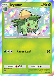 Ivysaur Celestial Guardians Card List