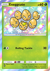 Exeggcute Celestial Guardians Card List