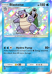 Blastoise Celestial Guardians Card List