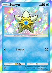 Staryu Celestial Guardians Card List