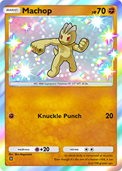 Machop Celestial Guardians Card List