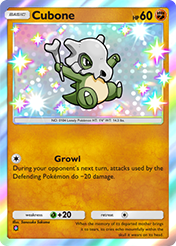 Cubone Celestial Guardians Card List