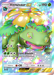 Venusaur  EX Celestial Guardians Card List