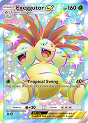 Exeggutor  EX Celestial Guardians Card List