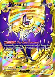 Lunala  EX Celestial Guardians Card List