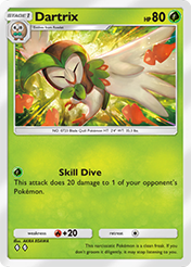 Dartrix Extradimensional Crisis Card List