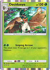 Decidueye Extradimensional Crisis Card List