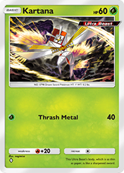 Kartana Extradimensional Crisis Card List