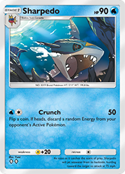Sharpedo Extradimensional Crisis Card List