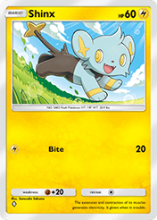 Shinx Extradimensional Crisis Card List
