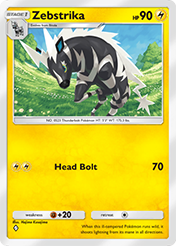 Zebstrika Extradimensional Crisis Card List