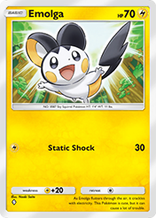 Emolga Extradimensional Crisis Card List