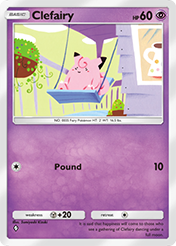 Clefairy Extradimensional Crisis Card List