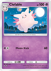 Clefable Extradimensional Crisis Pokemon Pocket Card