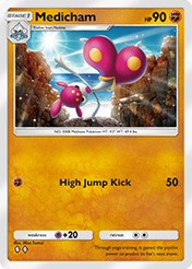 Medicham Extradimensional Crisis Card List