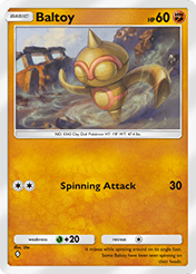 Baltoy Extradimensional Crisis Card List