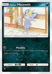 Alolan Meowth Extradimensional Crisis Card List