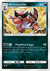 Krookodile Extradimensional Crisis Card List