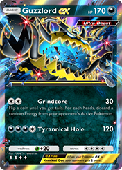 Guzzlord EX Deluxe Pack EX Card List