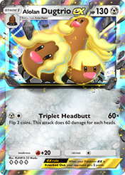 Alolan Dugtrio EX Deluxe Pack EX Card List