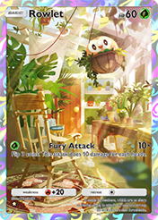 Rowlet Extradimensional Crisis Card List
