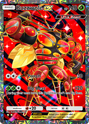 Buzzwole EX Extradimensional Crisis Card List