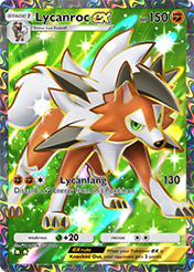 Lycanroc EX Extradimensional Crisis Card List
