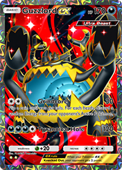 Guzzlord EX Extradimensional Crisis Card List