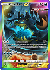 Guzzlord EX Extradimensional Crisis Card List