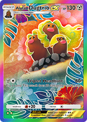 Alolan Dugtrio EX Extradimensional Crisis Card List