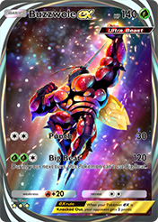 Buzzwole EX Extradimensional Crisis Card List