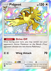 Pidgeot Extradimensional Crisis Card List