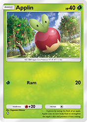 Applin Eevee Grove Card List