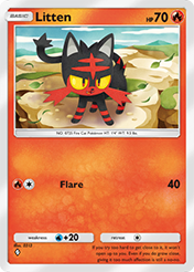 Litten Eevee Grove Card List