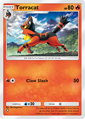 Torracat Eevee Grove Card List