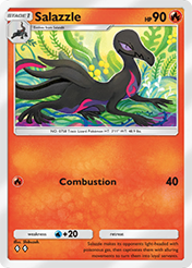 Salazzle Eevee Grove Card List