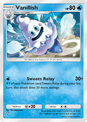 Vanillish Eevee Grove Card List