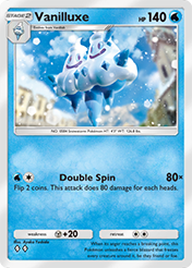 Vanilluxe Eevee Grove Card List