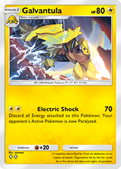 Galvantula Eevee Grove Card List