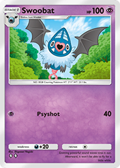 Swoobat Eevee Grove Card List