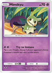 Mimikyu Eevee Grove Card List