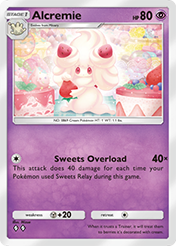 Alcremie Deluxe Pack EX Card List
