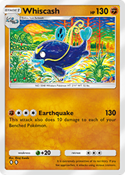 Whiscash Eevee Grove Card List