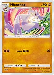 Mienshao Eevee Grove Card List